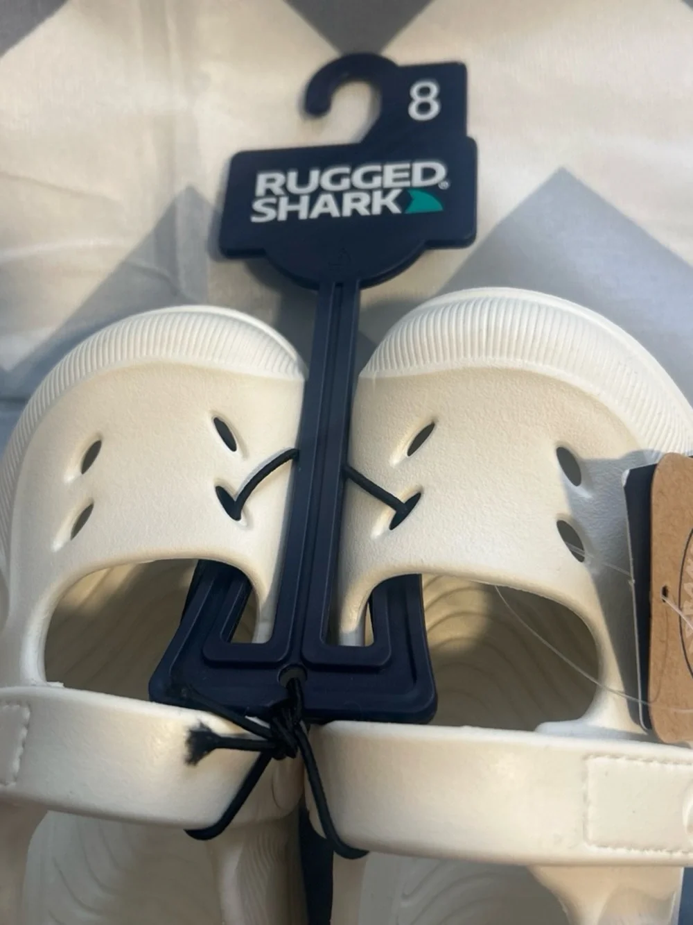 Kids Cream Slip-On Clog - Size 8